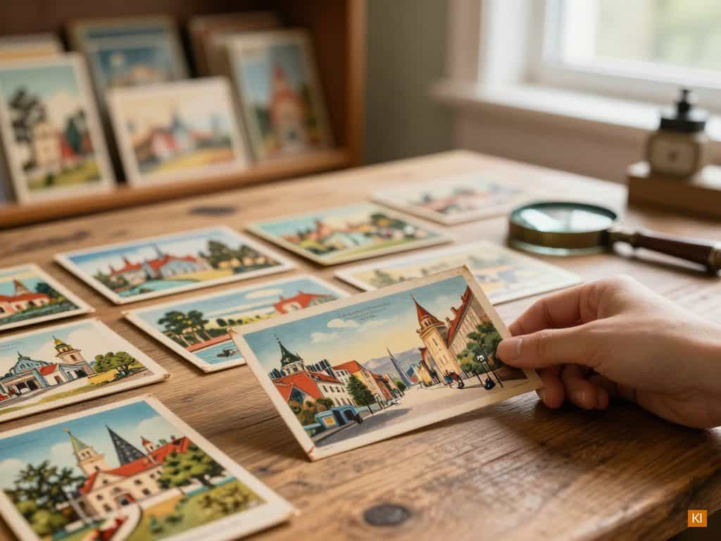 Alte Postkarten sammeln Alte Postkarten sammeln aus der Familiengeschichte