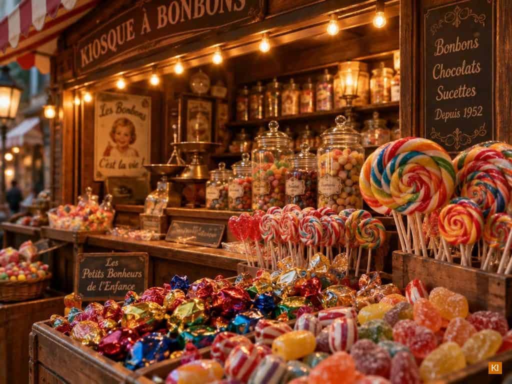 Bonbons von früher und Lutscher aus dem Kiosk Bonbons von früher und Lutscher aus dem Kiosk