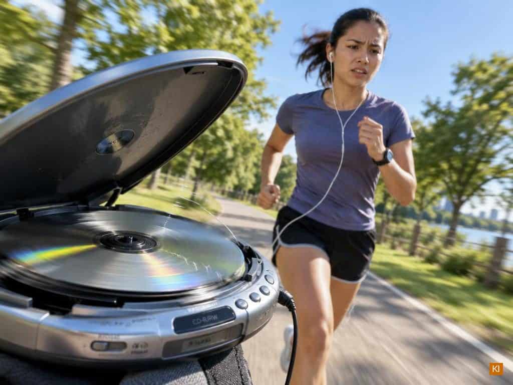CD-Player springt beim Laufen CD-Player springt beim Laufen