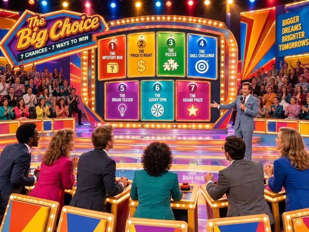 Die verflixte 7 Die verflixte 7 Spielshow der 80er