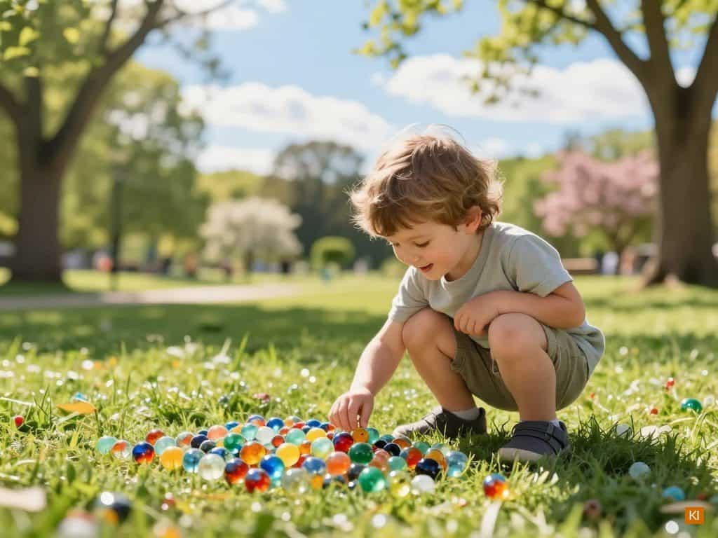 Murmeln sammeln früher