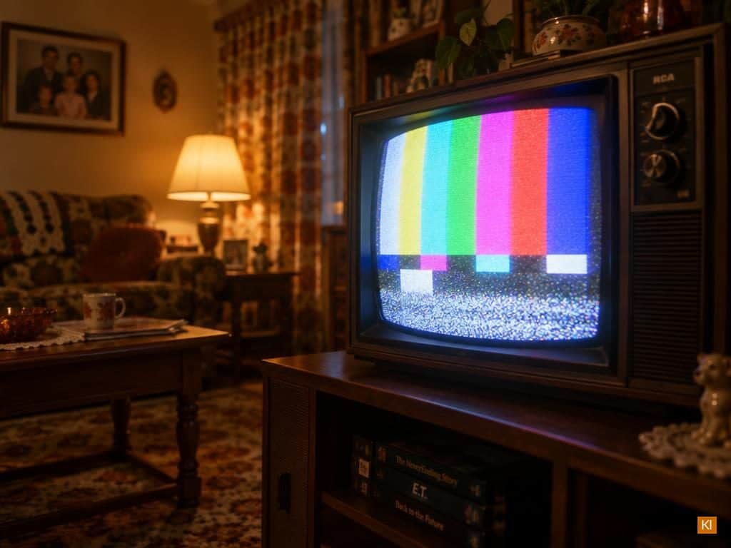 Retro Röhrenfernseher