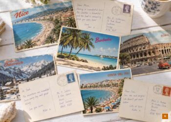 Alte Postkarten sammeln Vintage Ansichtskarten